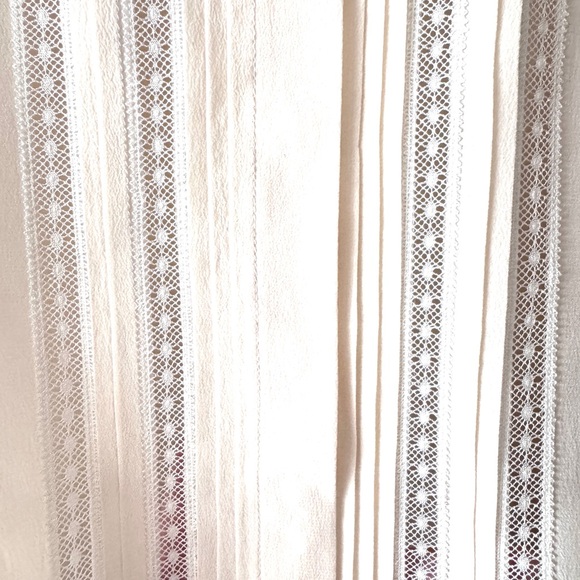 NWOT Theory Alwinth Mosaic 100% Silk Button Down Blouse - Picture 5 of 10